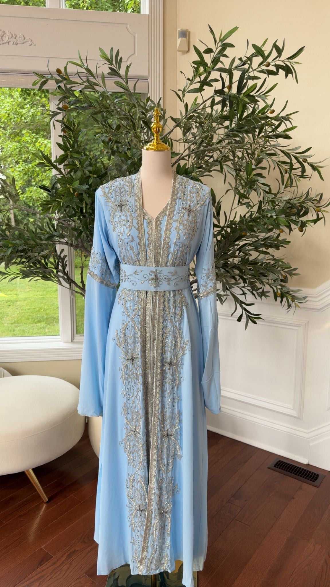 Blue Royale Serenity Luxe Kuftan