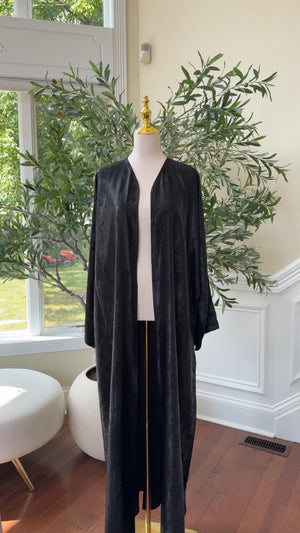 Black Meadow Abaya