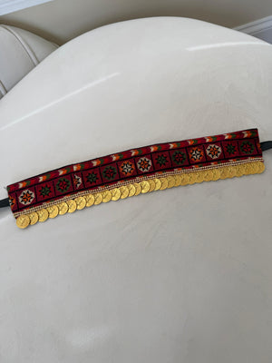 Tatreez Lerat Coin Headband