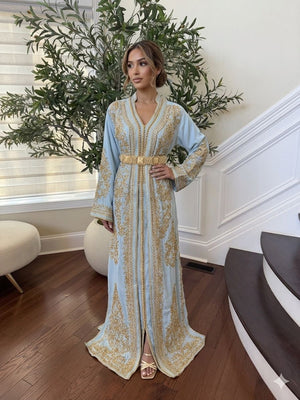 Baby Blue Royale Elegance Kuftan