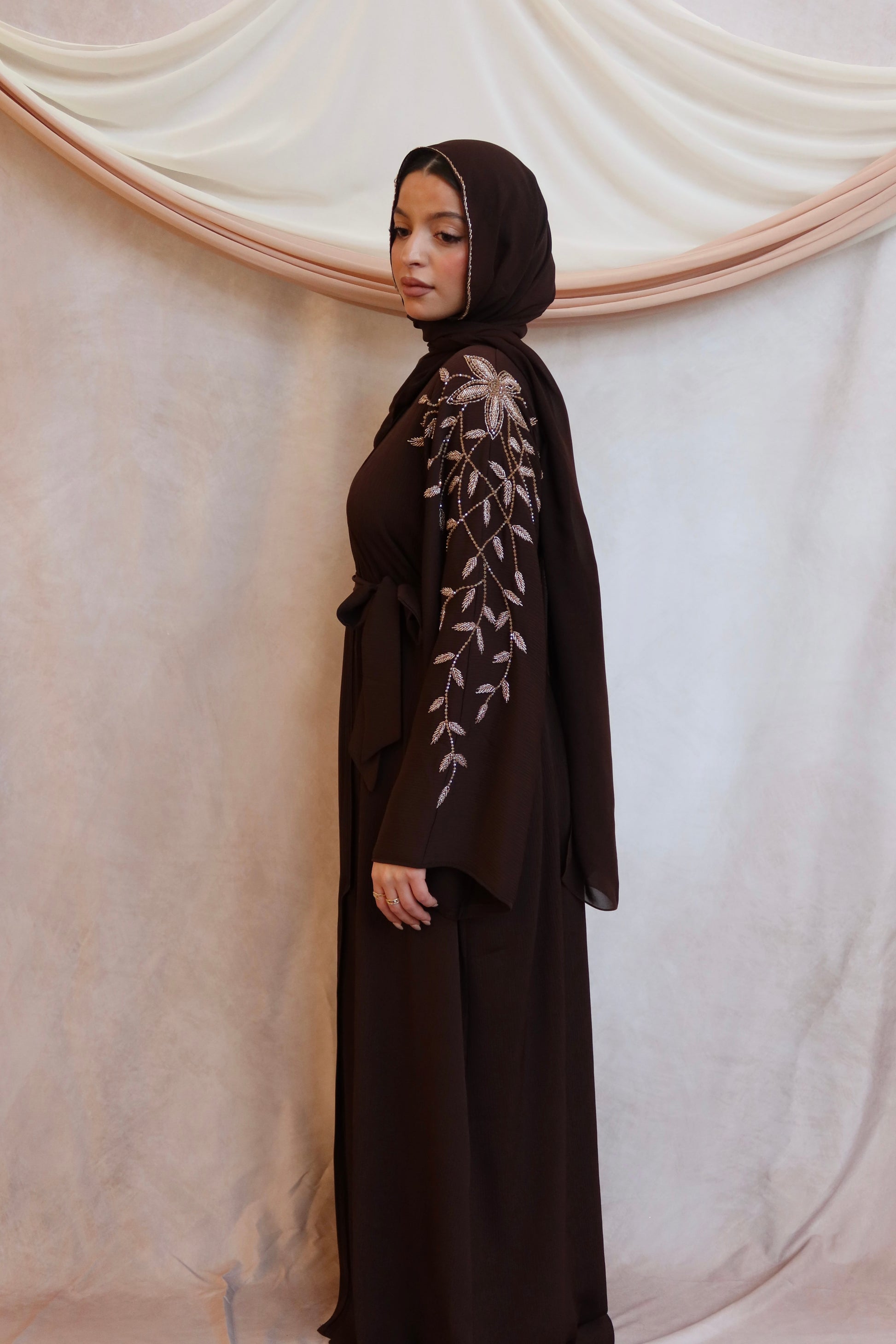 Autumn Blossom Abaya