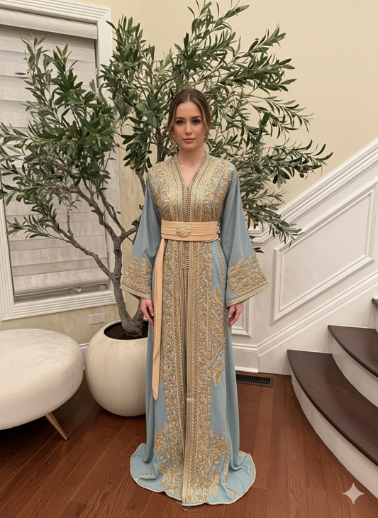 Mint Celestial Essence Kuftan