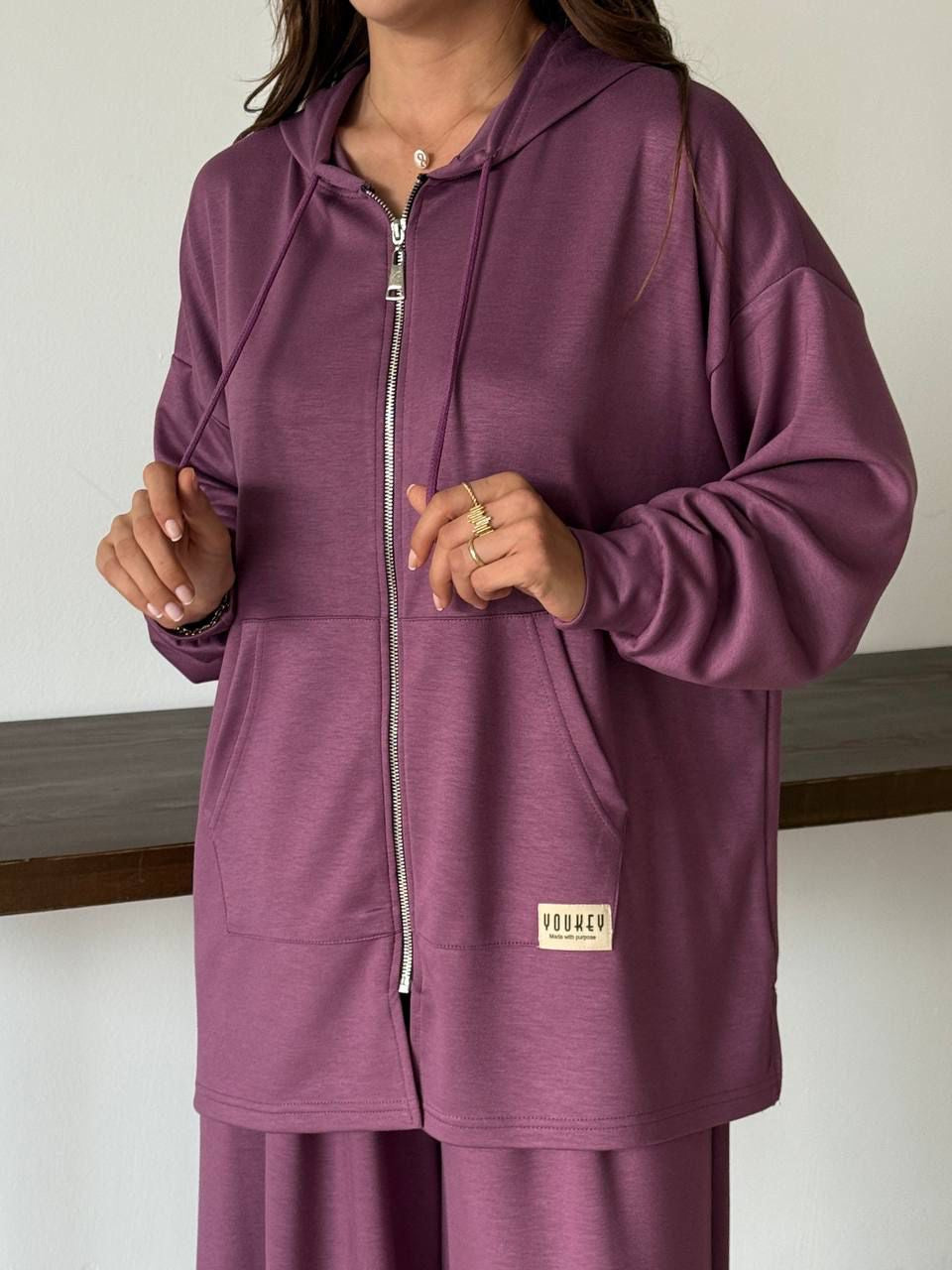 Elegant Two Piece Sweater Comfort Set