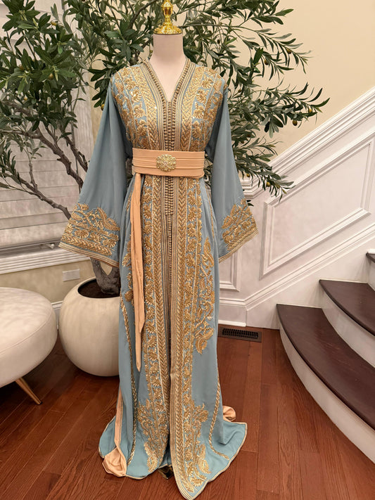 Mint Celestial Essence Kuftan