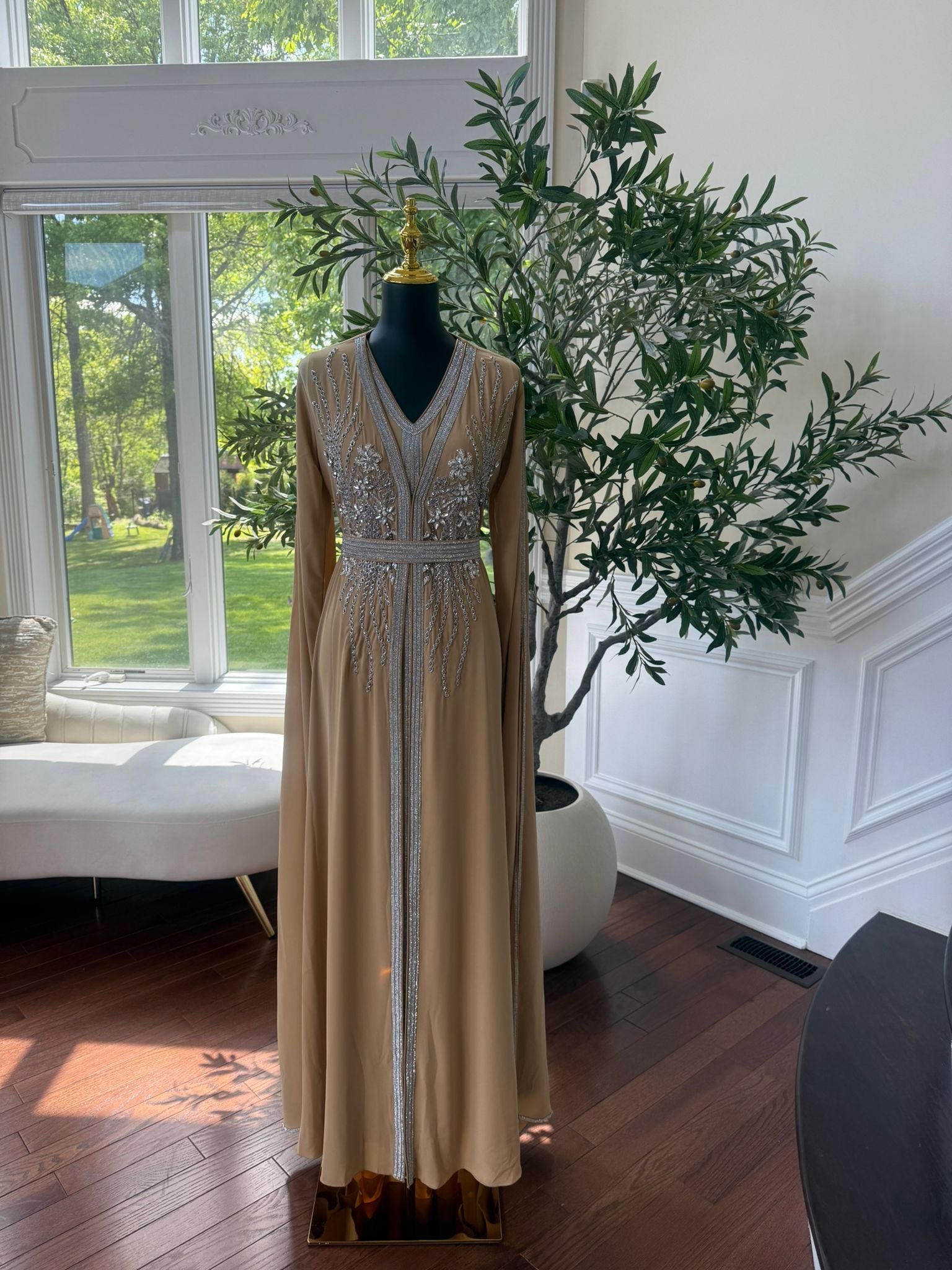 Luxury Yellow Kuftan