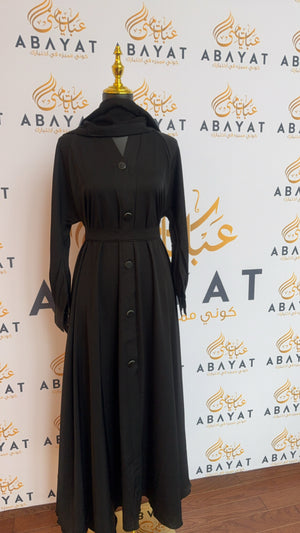 Elegant Black Abaya