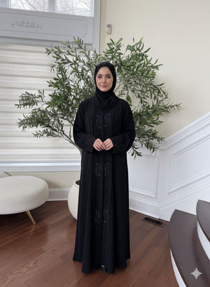 Modern Crescent Abaya
