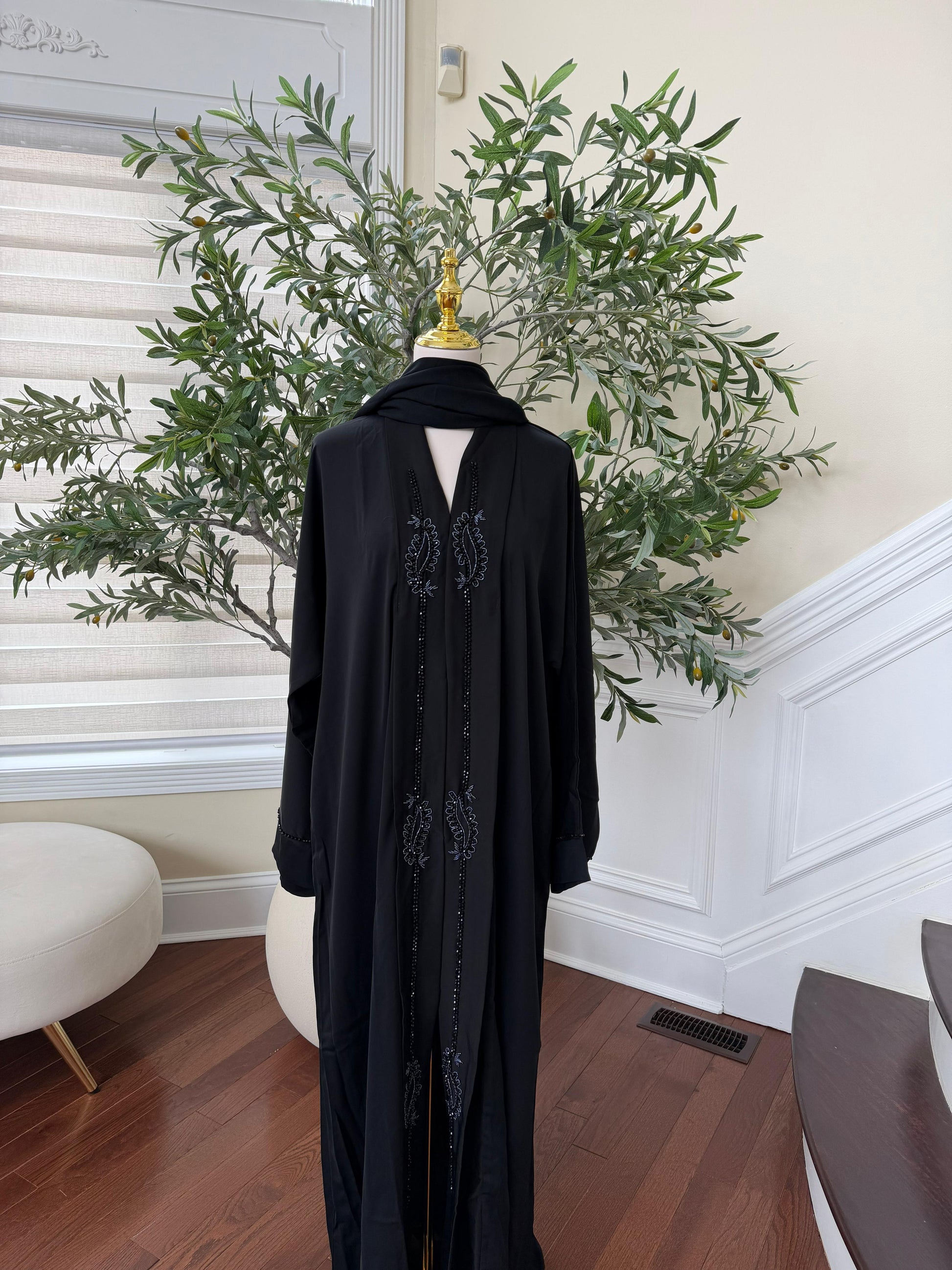 Modern Crescent Abaya