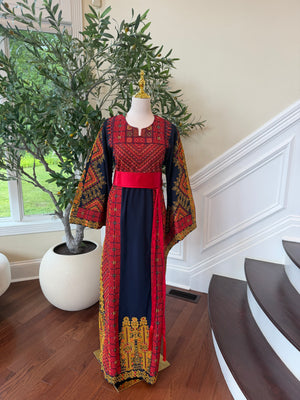 Navy Blue Traditional Thobe