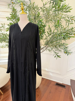 Majestic Black Serenity Abaya
