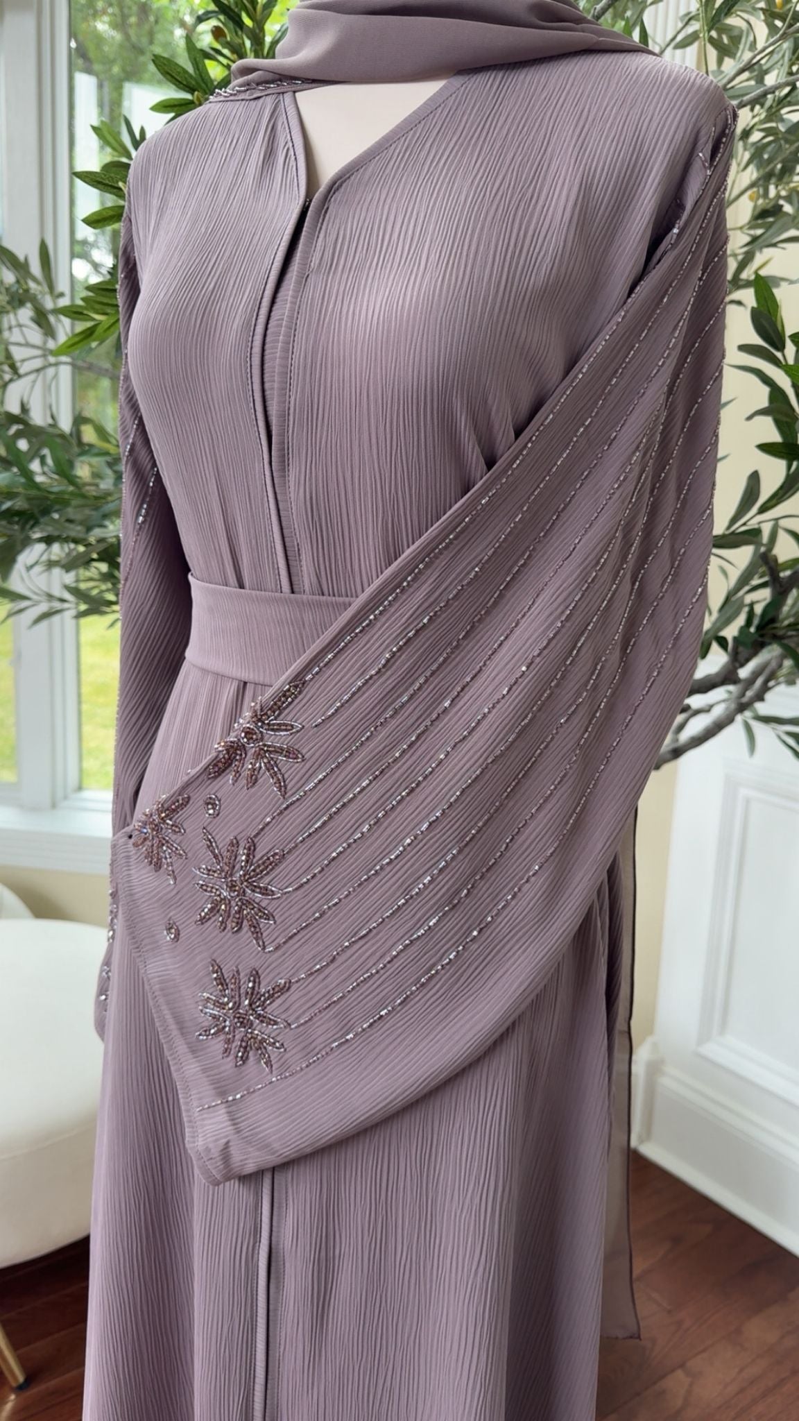 Lavender Luxe Abaya