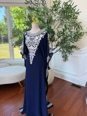 Navy Blue Elegance Dress