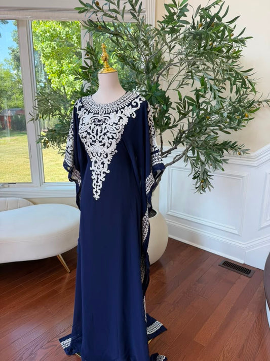Navy Blue Elegance Dress