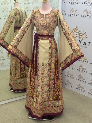 Royal Heritage Cream Palestinian Thobe