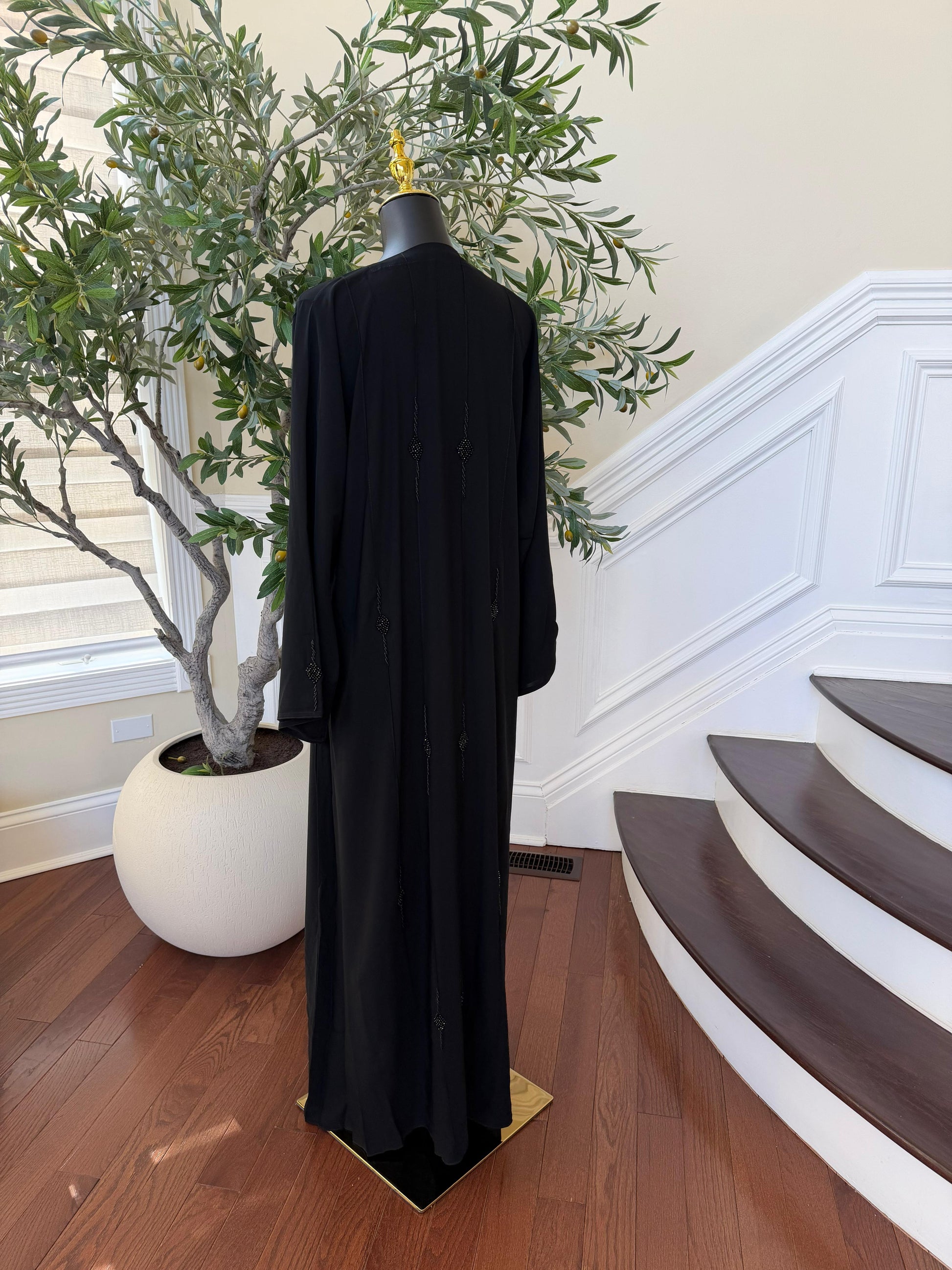Ramadan Radiance Black Abaya