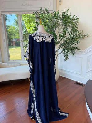Navy Blue Elegance Dress