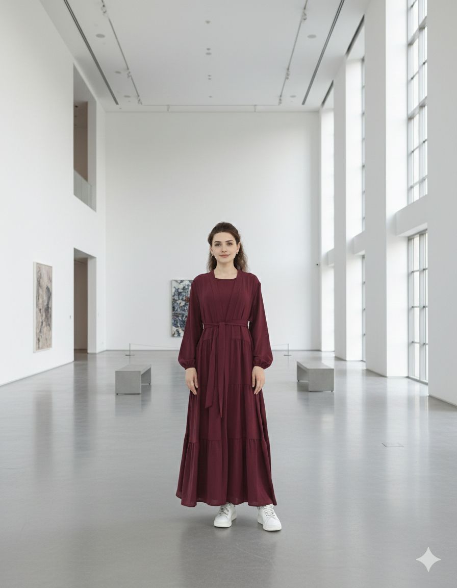 Modesty Elegance Two Piece Dress