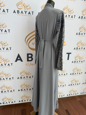 Elegant Blue Tatreez Dress