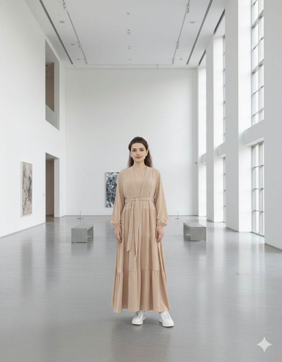 Modesty Elegance Two Piece Dress