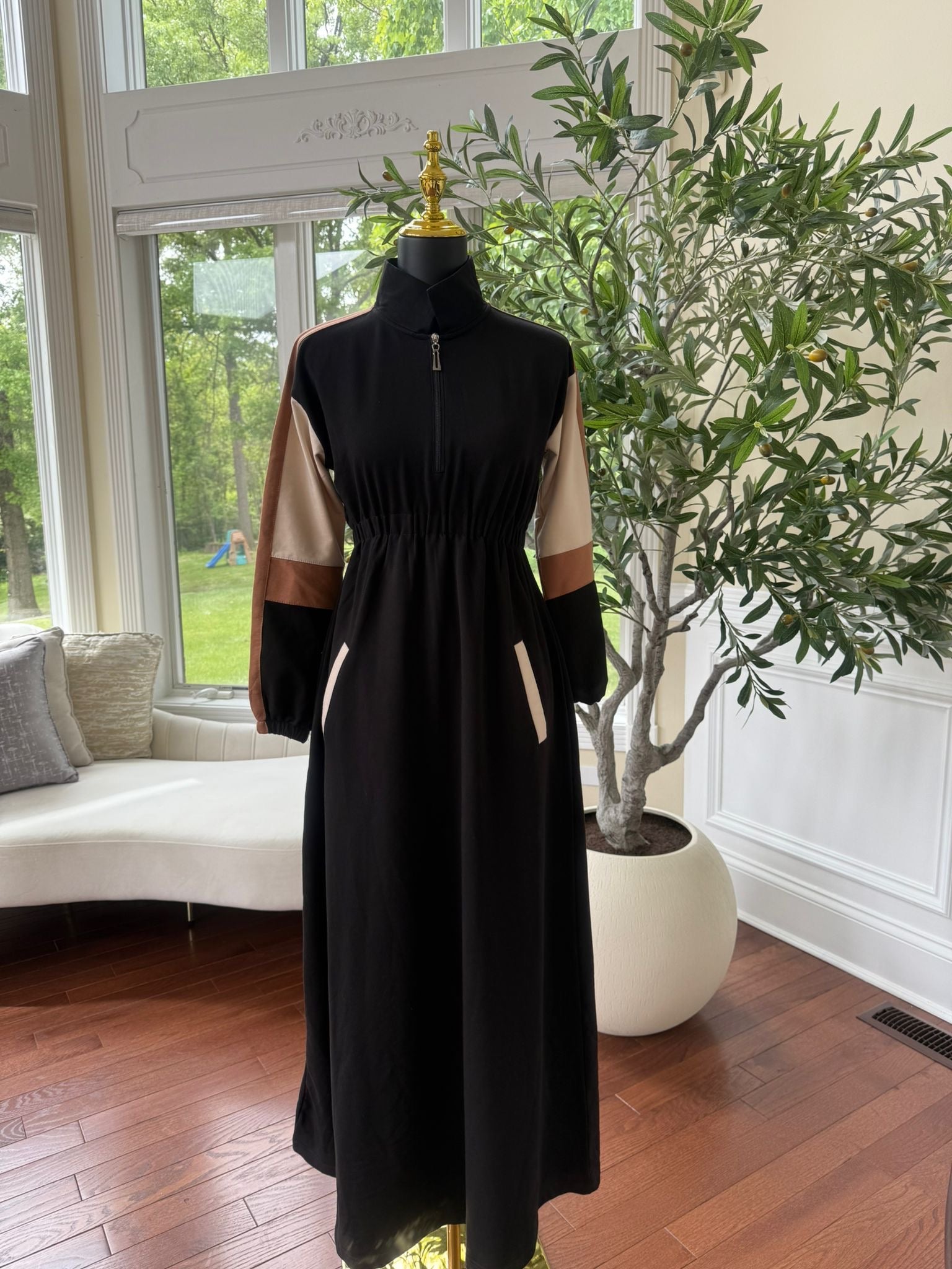 Elegant Black Abaya