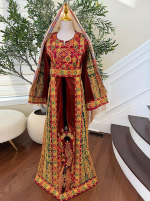 Embroidery Tatreez Jana W Nar Thobe