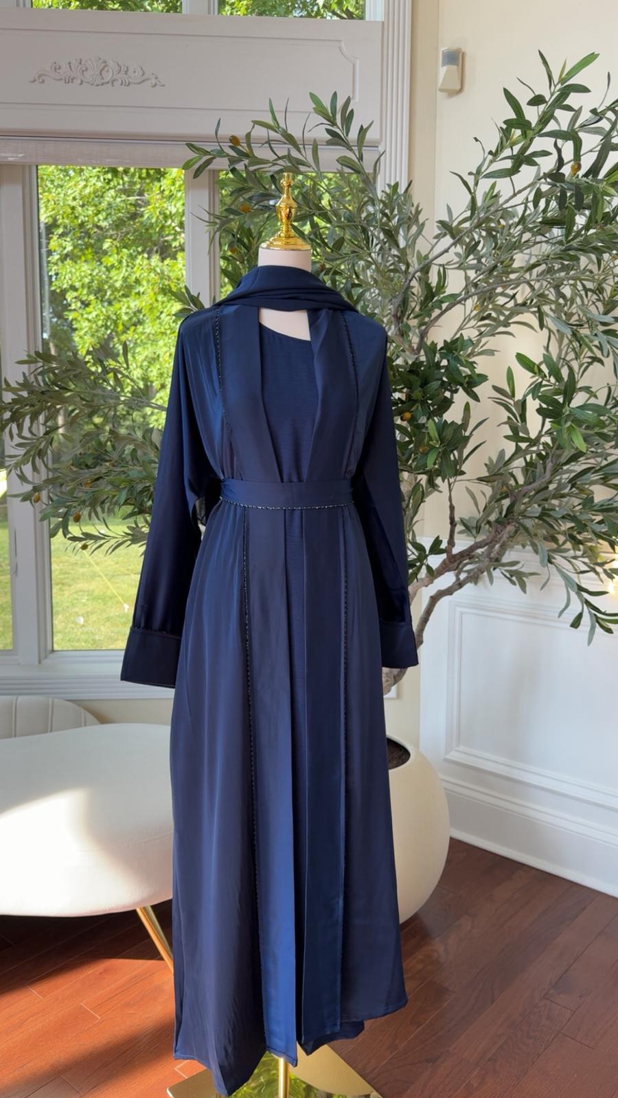 Blue Essence Luxe Abaya