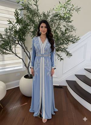 Baby Blue Charm Kuftan