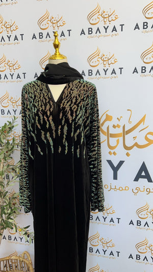 Black Sparkle Abaya