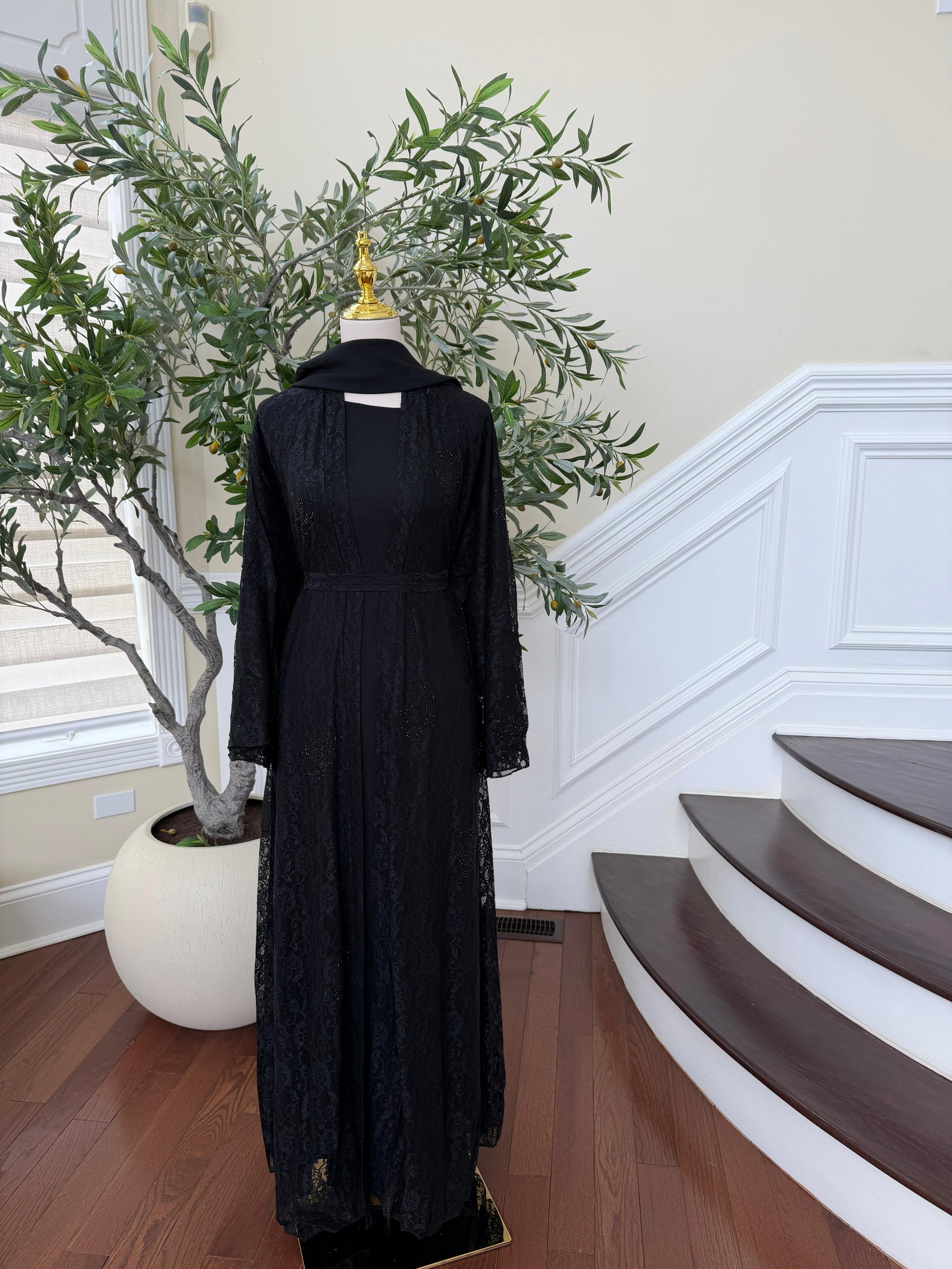 Two Piece Ramadan Nights Abaya