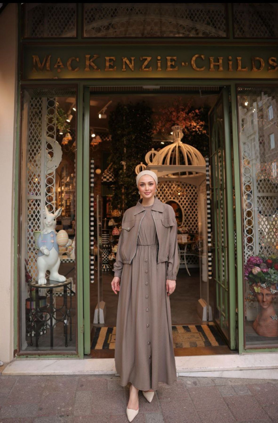 Elegant Multi Color Dress Set