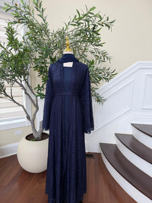 Blue Celestial Two Peice Abaya