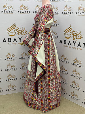 Royal Rose Embroidery Tatreez Thobe