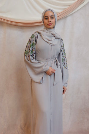 Petal Serenity Abaya