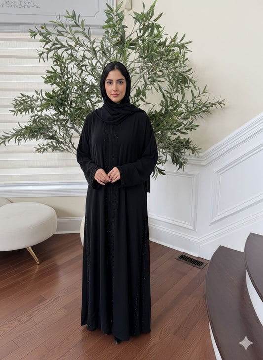Black Pearl Serene Nights Abaya