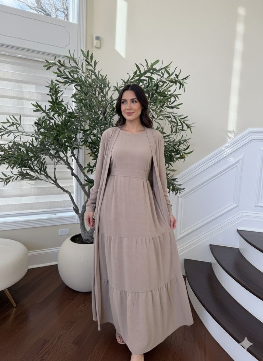 Modesty Elegance Two Piece Dress