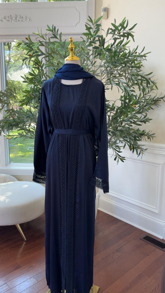 Blue Serenity Twilight Abaya