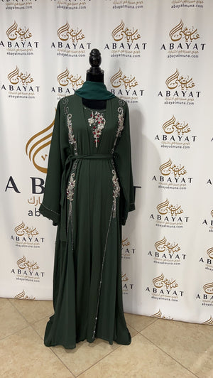 Gorgeous Green Abaya #9198418