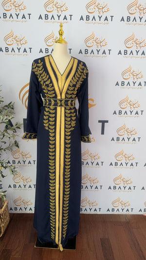 Navy Luxury Kuftan