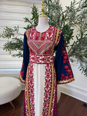 Elegant Itamin Palestinian Thobe 2333
