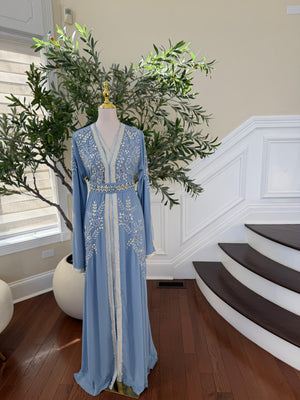 Baby Blue Charm Kuftan