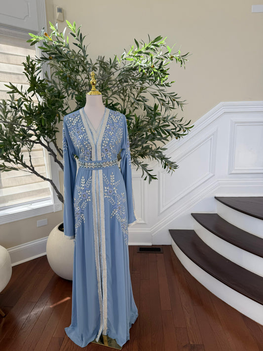 Baby Blue Charm Kuftan