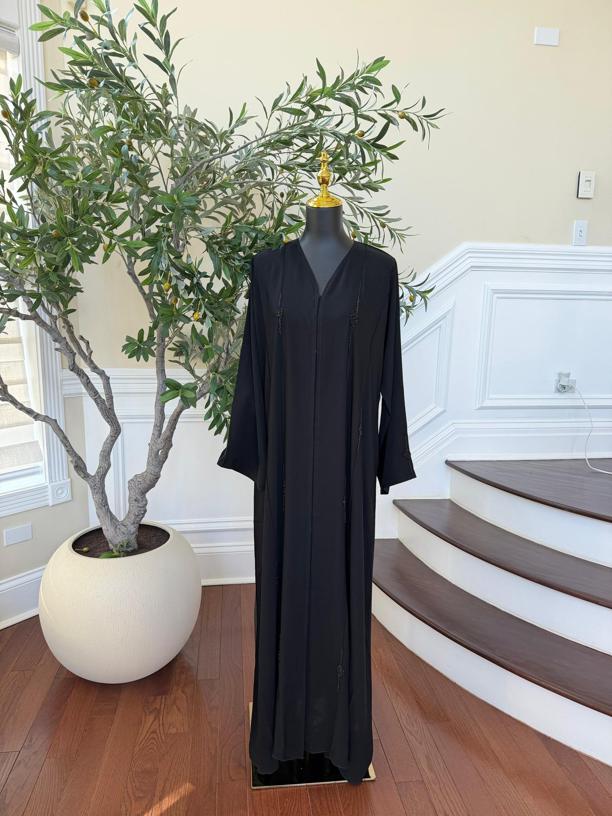Ramadan Radiance Black Abaya