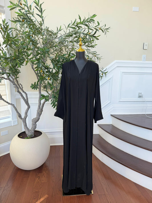 Ramadan Radiance Black Abaya