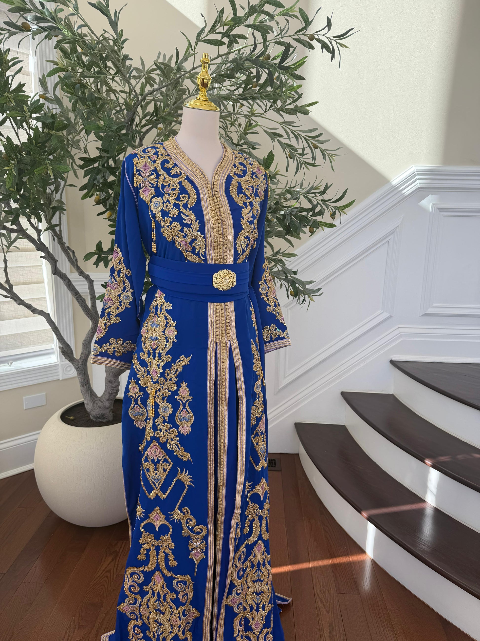 Celestial Blue Royalty Kuftan