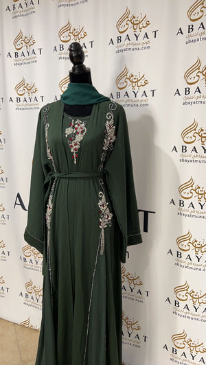 Gorgeous Green Abaya #9198418