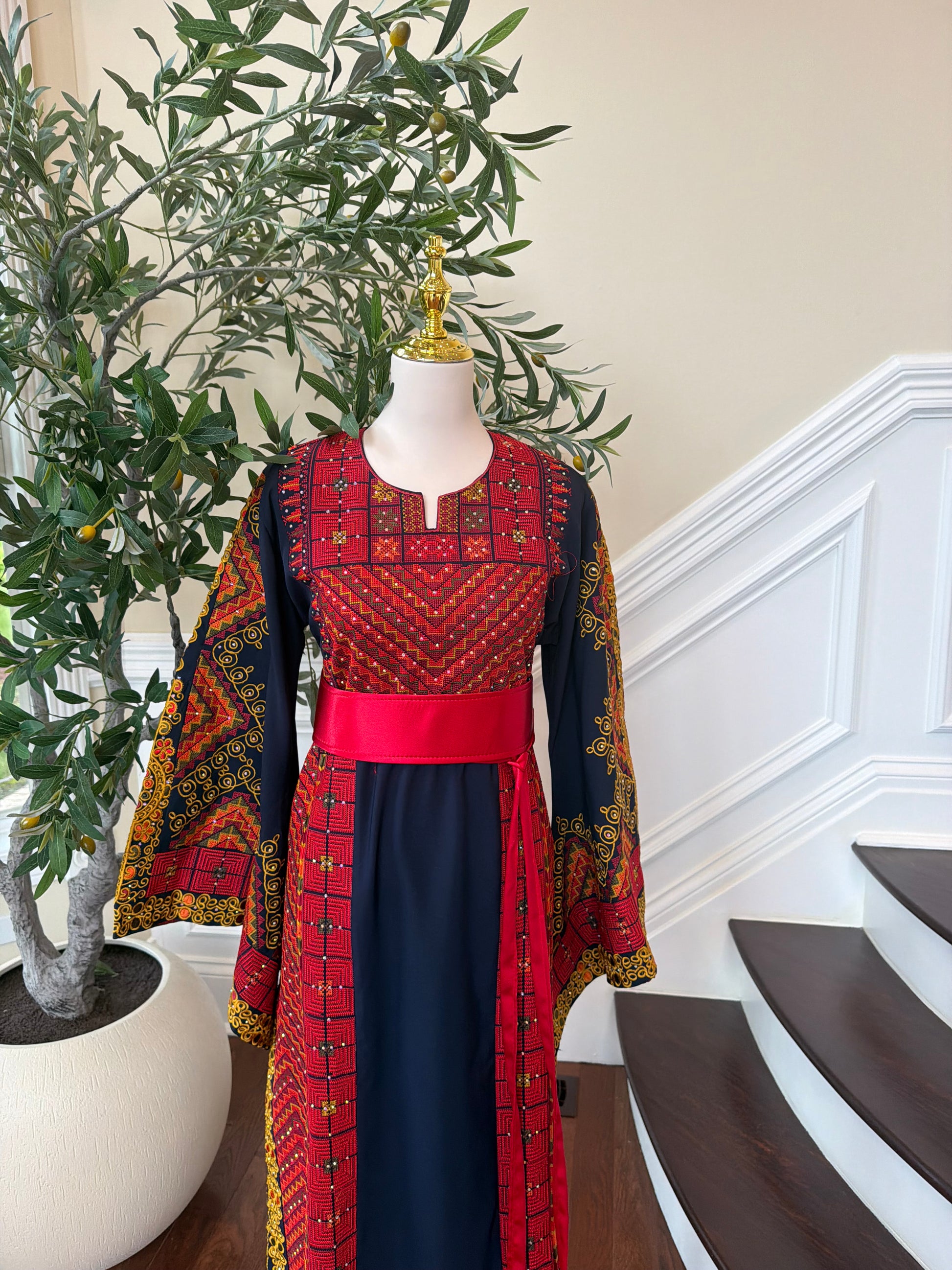 Navy Blue Traditional Thobe