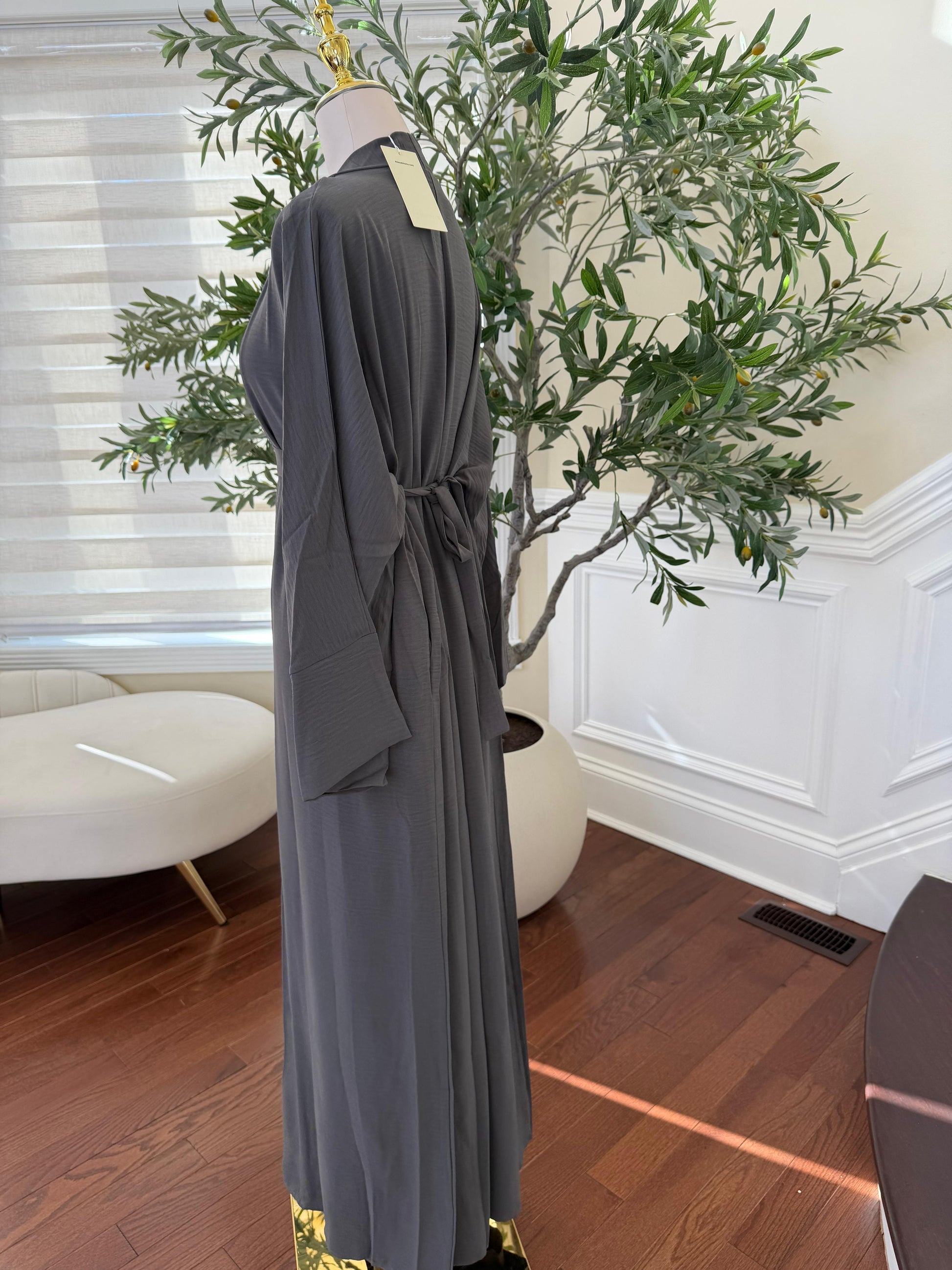 Elegant Two Piece Abaya Set