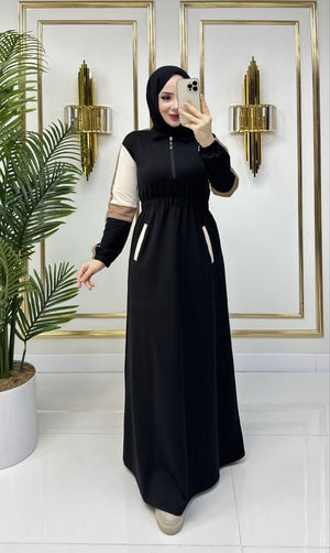 Elegant Black Abaya