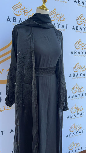 Black Twilight Sparkle Abaya