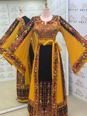 Henna Night Golden Elegance Thobe